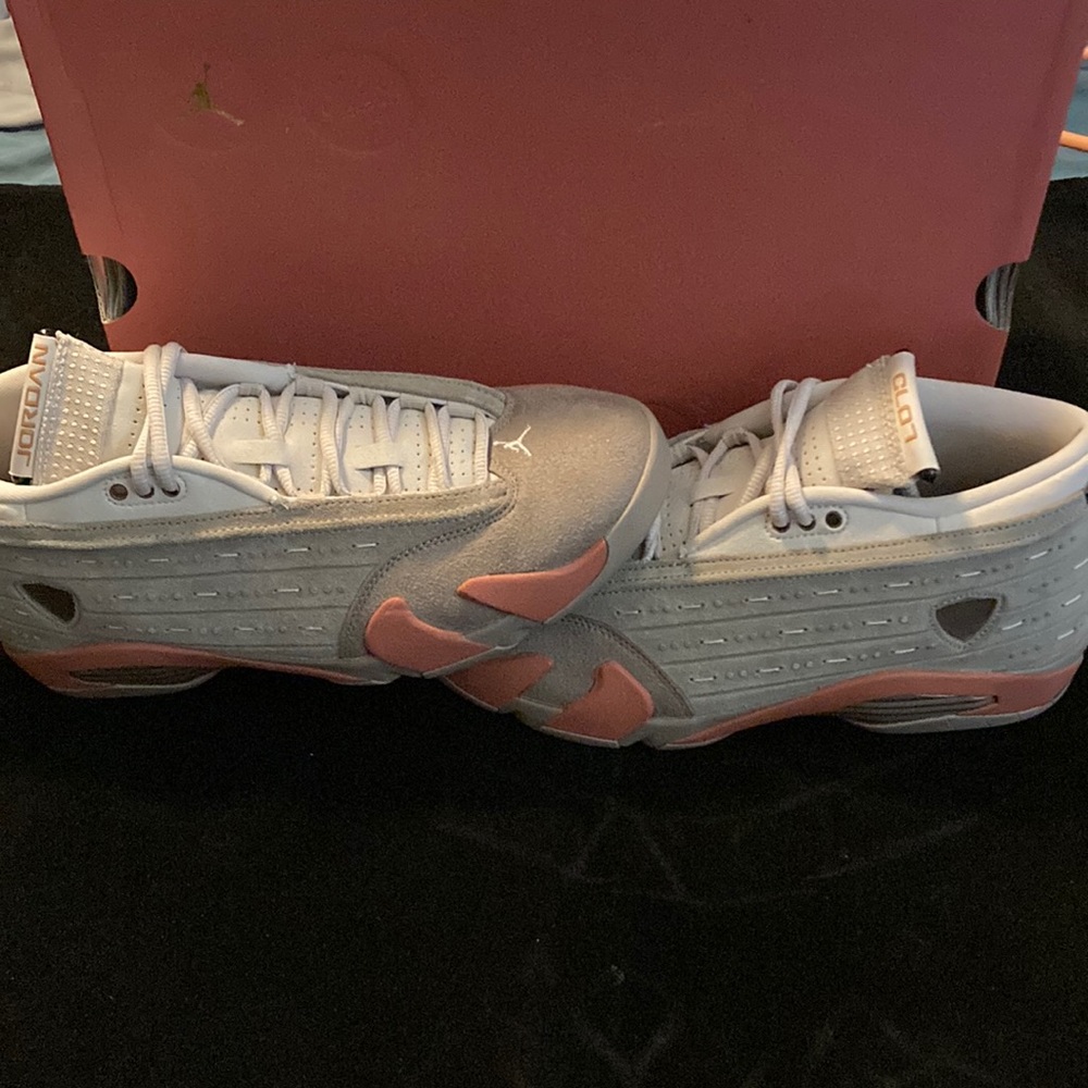 CLOT x Air Jordan 14 Retro Low Terracotta - Size 10 - DC9857 200